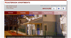 Desktop Screenshot of eastbrookapartments.net